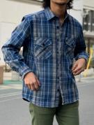 Two　Pocket　Overshirt　Heavy　Plaid　シーオーエフスタジオ