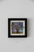 3Dガラスアート　VITREOGRAPHY　-TREE　OF　PURPLE　HEARTS-