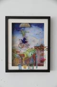 3Dガラスアート　VITREOGRAPHY　-FLYING　HIGH　WITH　YOU-